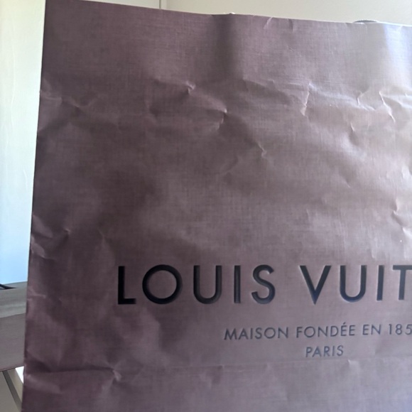 Louis Vuitton Dark Brown Shopping Bag 15.5” x 13” - Picture 5 of 13